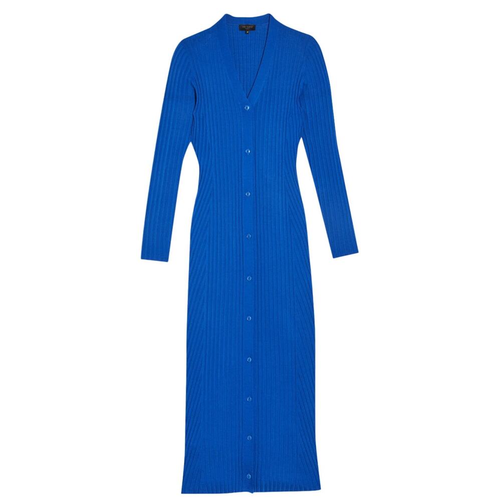 Ted Baker Nardaa Longline Cardigan Dress, Size L